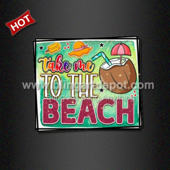 DTF Plastisol Transfer Take Me to The Beach Wholesale DTF Plastisol Transfer Take Me to The Beach Wholesale